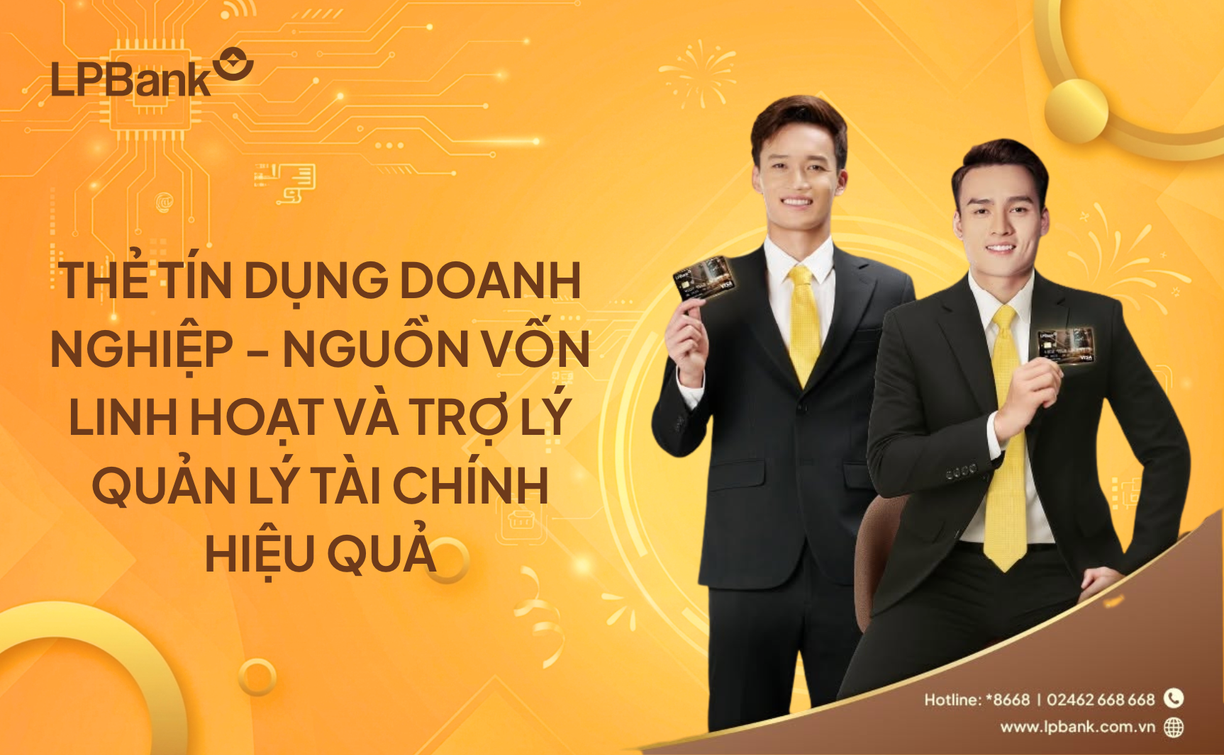 Thẻ tín dụng doanh nghiệp - Nguồn vốn linh hoạt và trợ lý quản lý tài chính hiệu quả