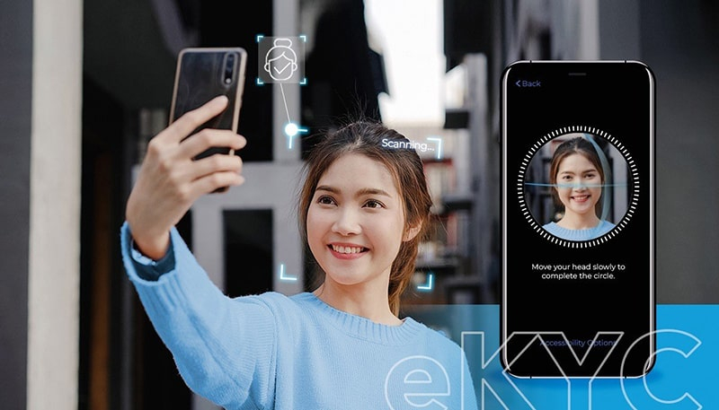Khách hàng nên xác thực sinh trắc học theo quy định nhằm đảm bảo giao dịch an toàn.