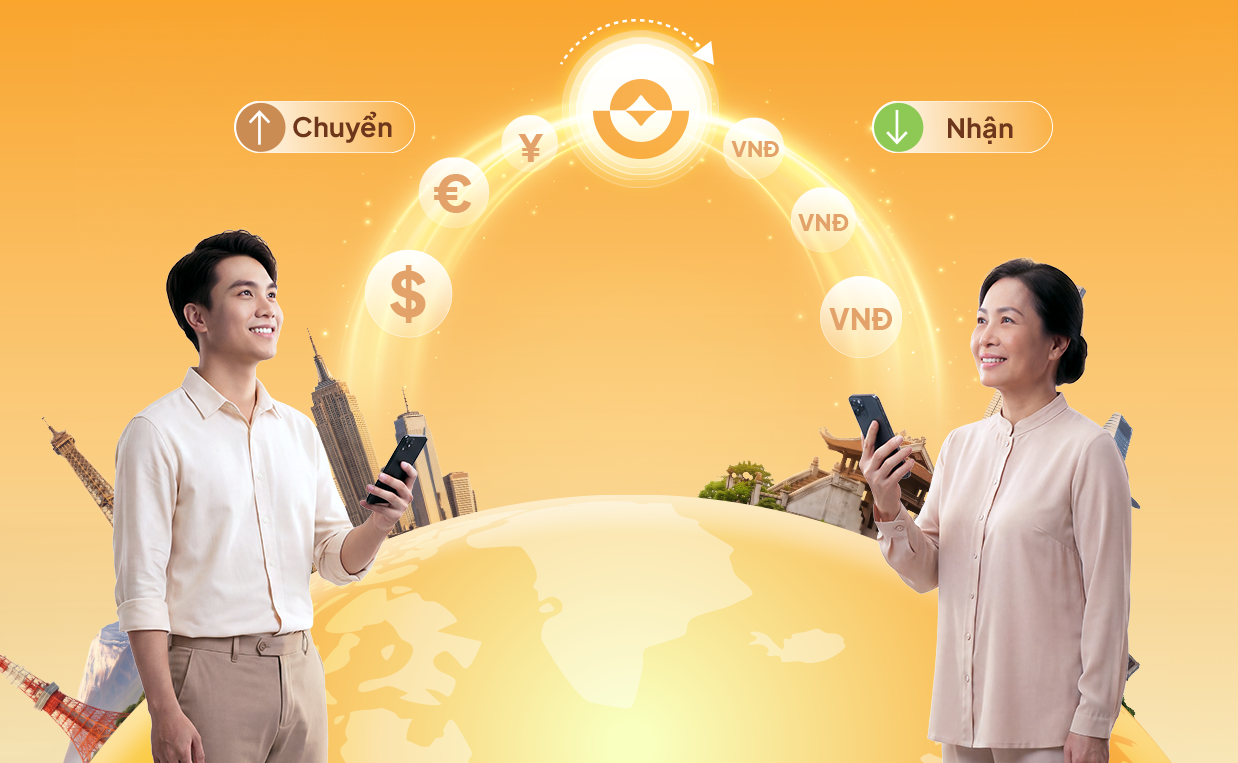 Nhận ngoại tệ từ nước ngoài – Tự động chuyển đổi sang VNĐ tại LPBank