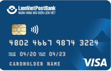 Thẻ tín dụng quốc tế Visa Standard