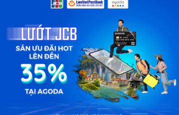 Lướt JCB – Săn deal hot AGODA lên đến 35%
