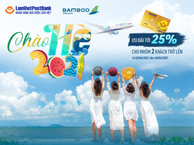 Chào hè cùng Bamboo Airways – Nhận ưu đãi đến 25%
