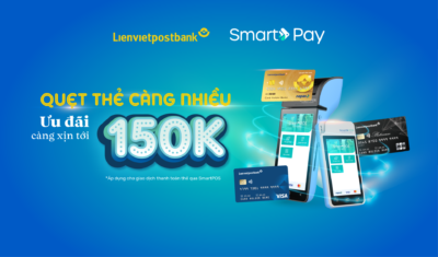Giảm ngay đến 150.000 VNĐ khi thanh toán bằng thẻ Lienvietpostbank (đã kết thúc)