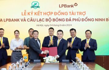 04-5-2024: LPBank nhà tài trợ CLB bóng đá Phù Đổng Ninh Bình