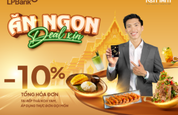 Ăn ngon deal xịn – Giảm 10% tại nhà hàng Bếp Thái Koh Yam