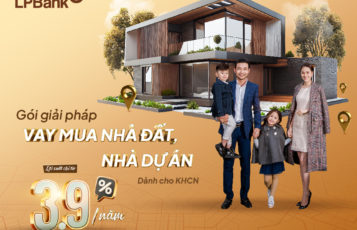 Gói giải pháp vay mua nhà đất, nhà dự án dành cho KHCN lãi suất chỉ từ 3,9%/năm