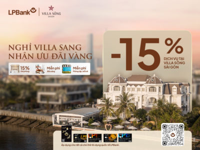 Nghỉ Villa sang, nhận ưu đãi vàng