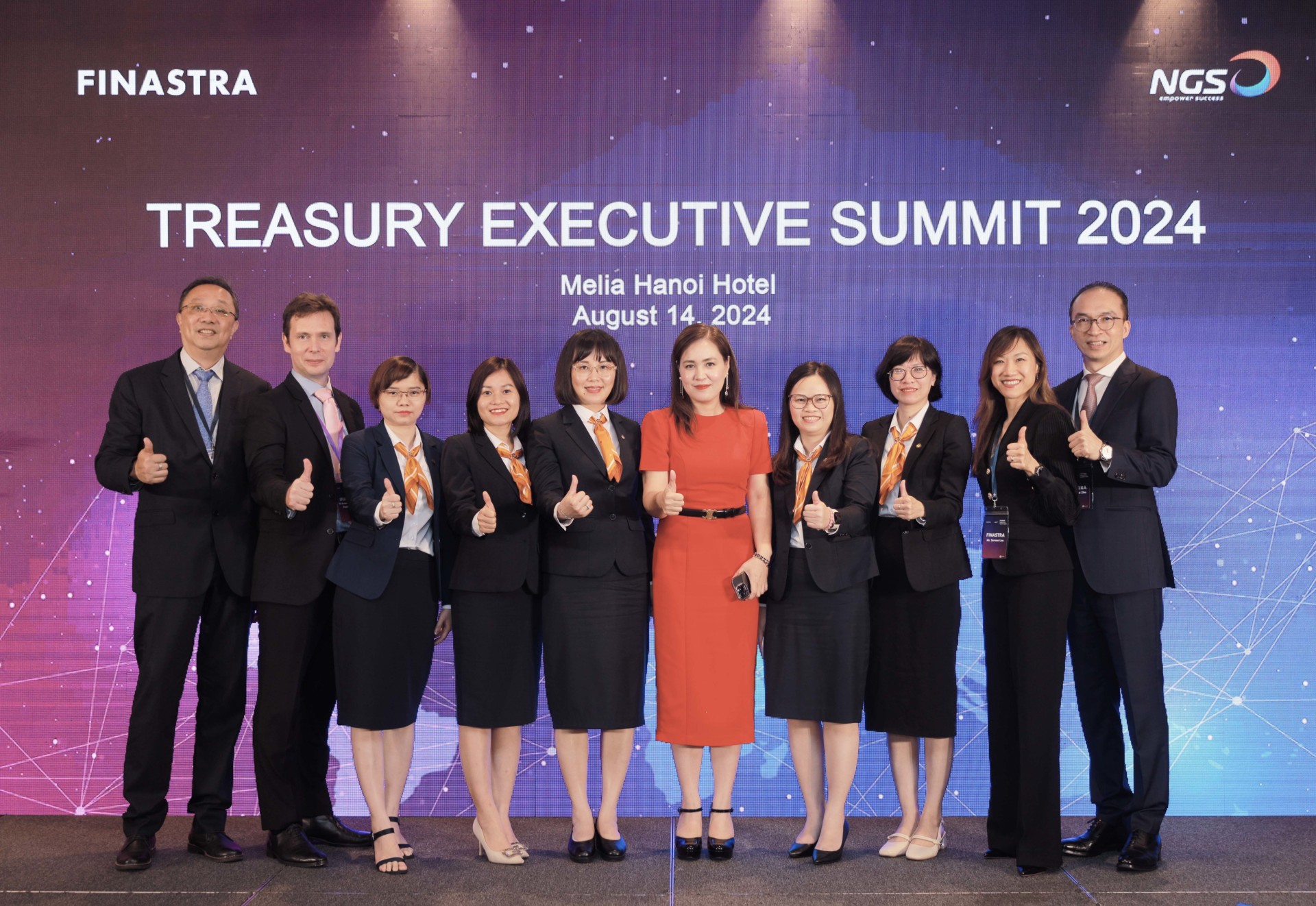 Đại diện của LPBank và Finastra tham dự sự kiện Treasury Executive Summit 2024