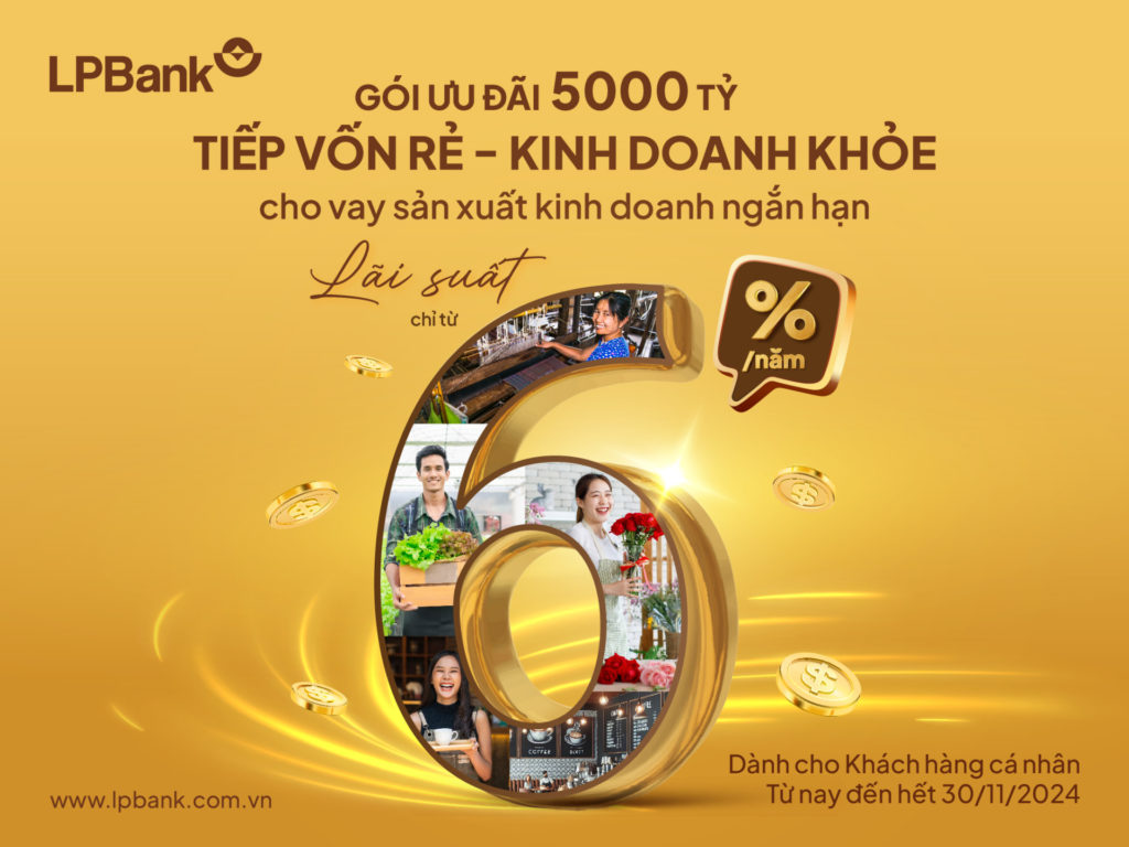 Tiếp vốn rẻ – Kinh doanh khỏe