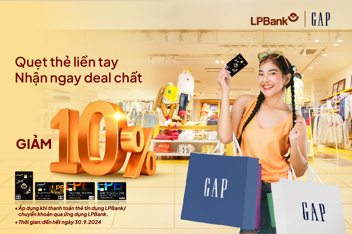 Bạn hãy mở thẻ tín dụng LPBank ngay hôm nay để tận hưởng lối sống cao cấp, linh hoạt và tiện lợi