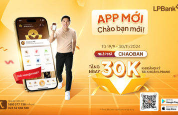 TẶNG BẠN MỚI ƯU ĐÃI HOÀN TIỀN 30.000 VNĐ