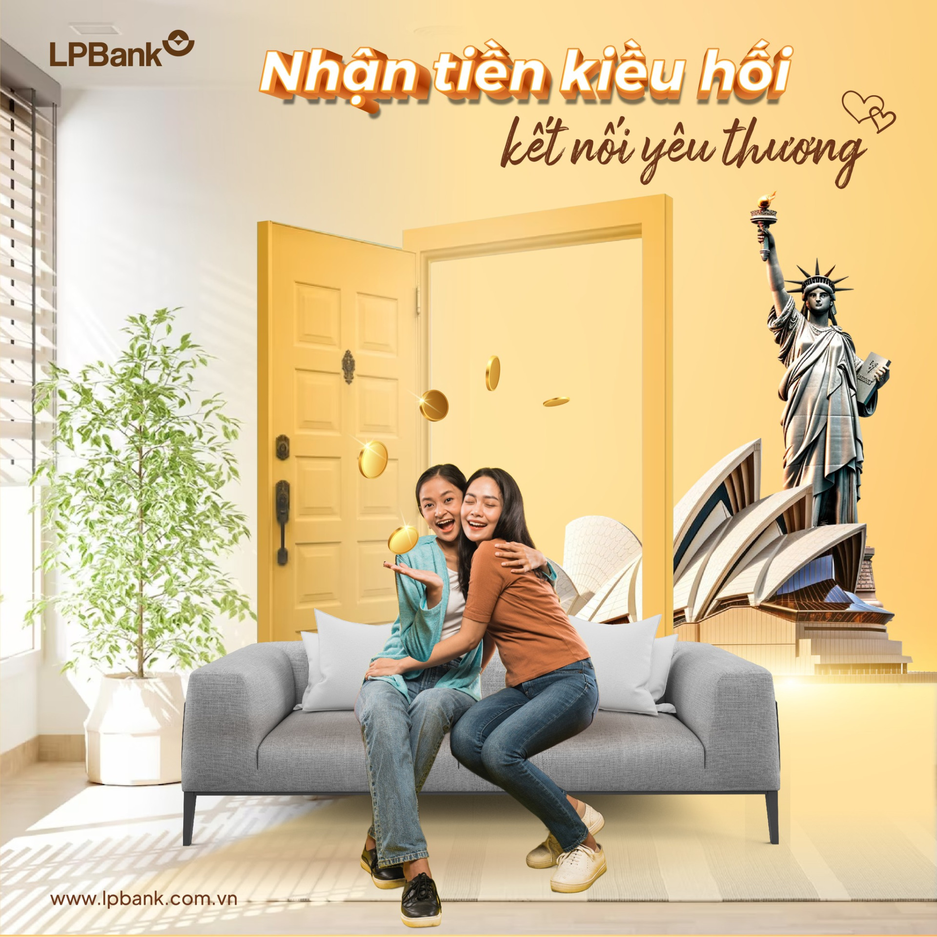 Dịch vụ nhận tiền kiều hối của LPBank giúp bạn nhận tiền nhanh chóng với mức phí tiết kiệm