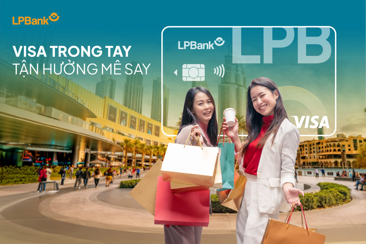 Chủ thẻ tín dụng LPBank Visa Standard có cơ hội được hoàn tiền ngay từ những chi tiêu tiêu dùng hàng ngày