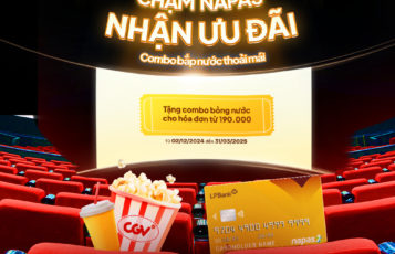 Chạm LPBank Napas nhận ưu đãi, combo bắp nước thoải mái