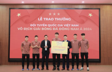 LPBank trao thưởng 5 tỷ đồng, đồng hành cùng Đội tuyển Bóng đá Việt Nam đăng quang ngôi vô địch Đông Nam Á